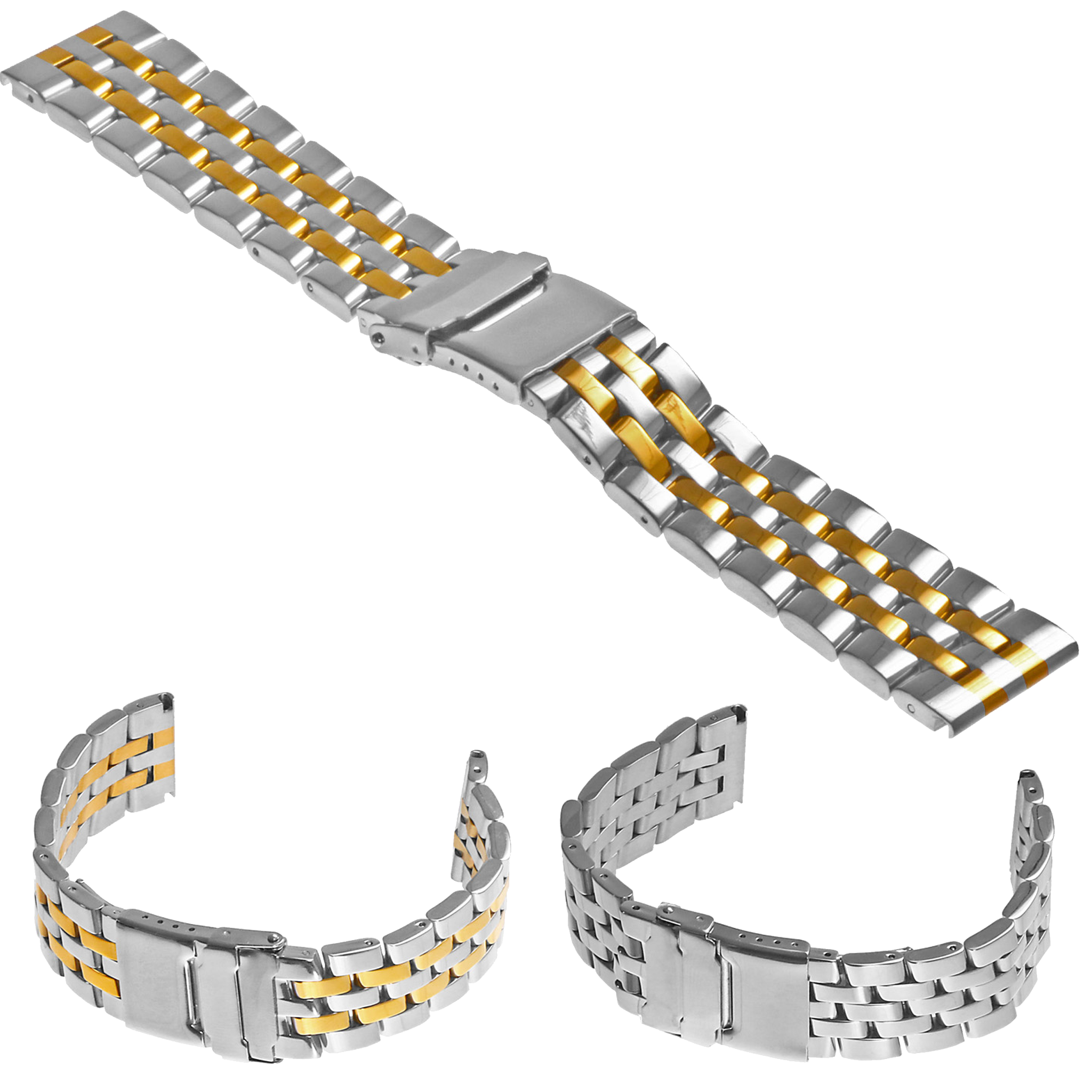 STRAPSCO - Stainless Steel Super Avenger Bracelet
