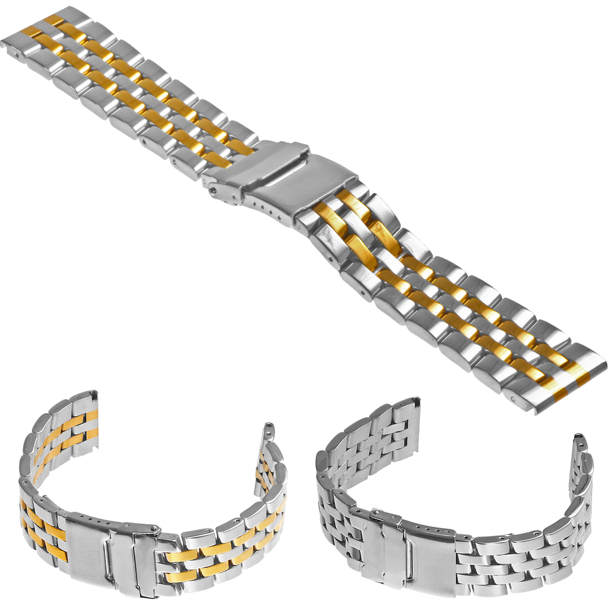 STRAPSCO - Stainless Steel Super Avenger Bracelet