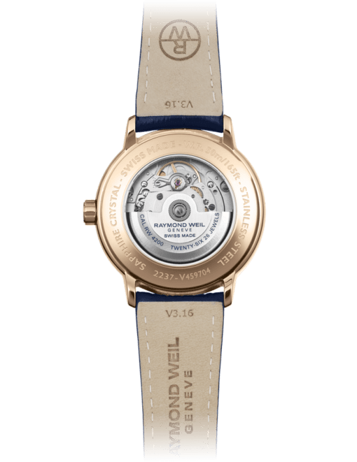 Raymond Weil Watch - 39.5mm MAESTRO Automatic Watch, Rose Tone PVD