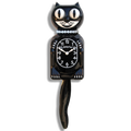 Classic Black Miss Kitty-Cat® Klock