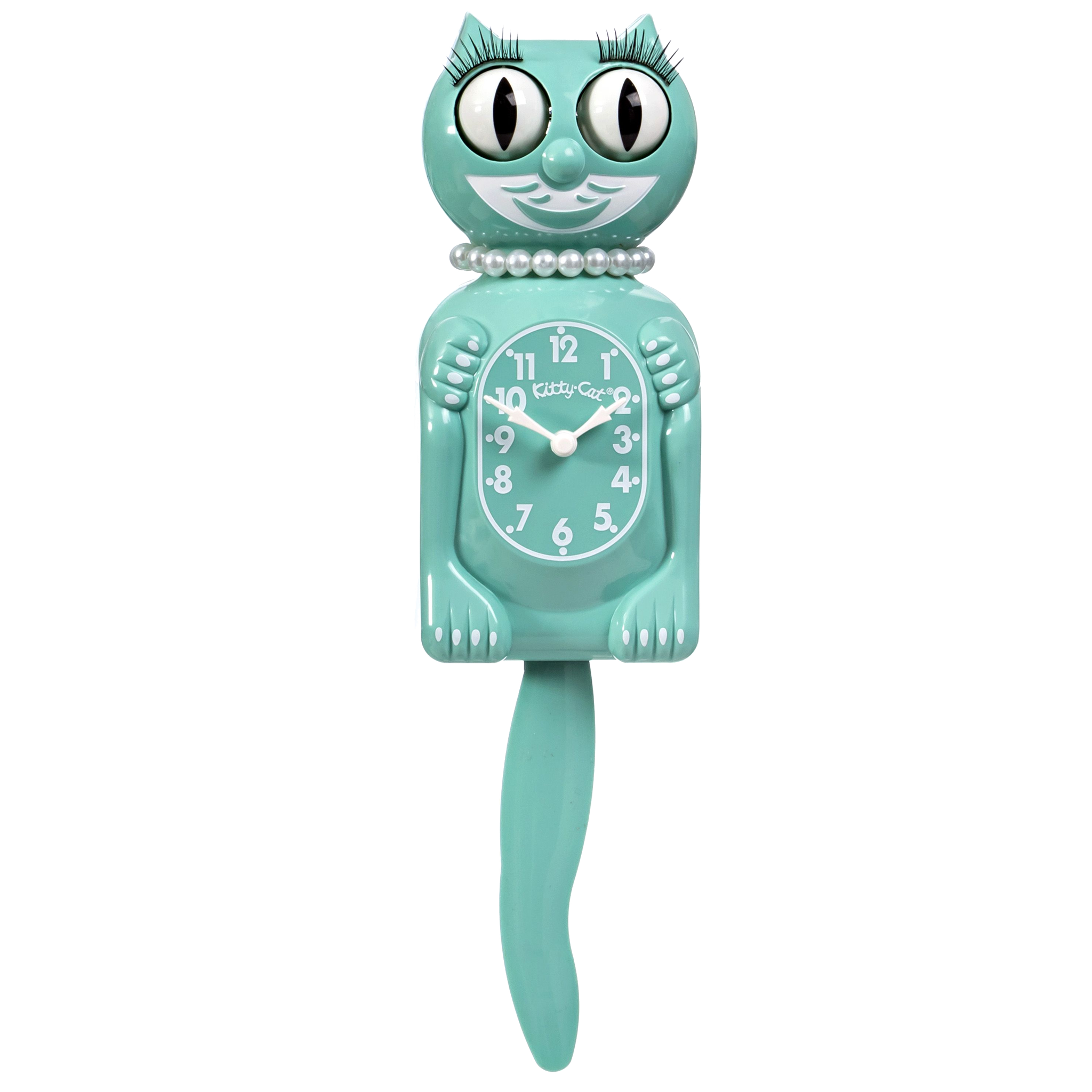 Ocean Waves Miss Kitty-Cat® Klock