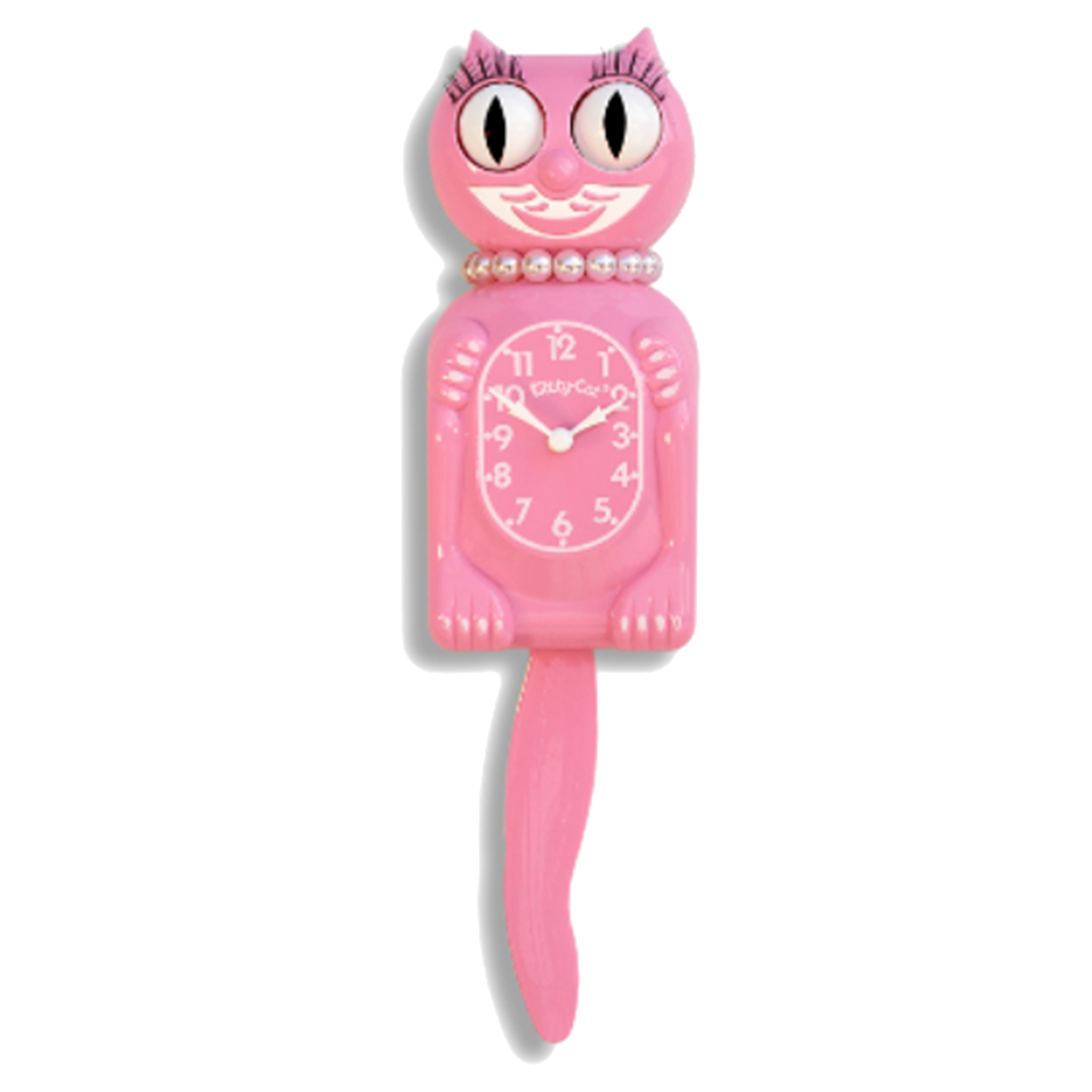 Pink Satin Miss Kitty-Cat® Klock