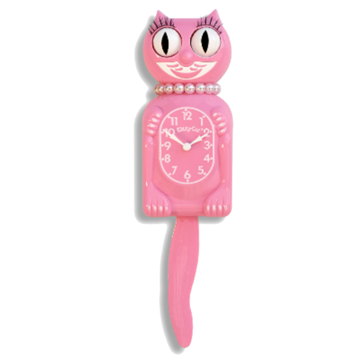 Horloge Miss Kitty-Cat® en satin rose