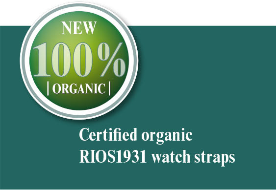 Rios 1931 Watch Bands - Waging - Genuine Certified Organic Leather