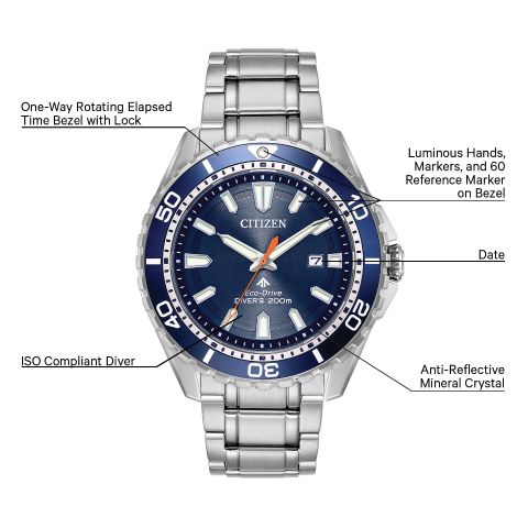 Citizen Eco-Drive - Promaster Diver Stainless Steel
