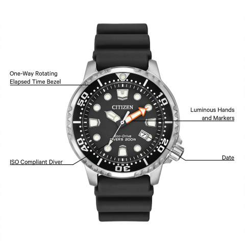 Citizen Eco-Drive - Promaster Divers Black BN0150-28E