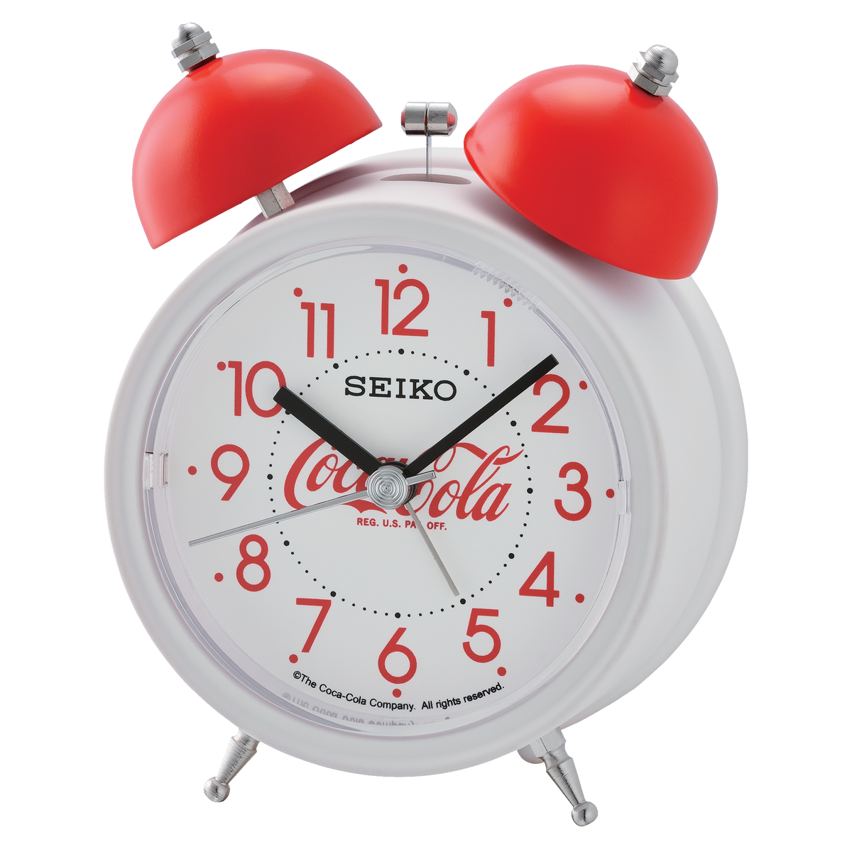 Seiko Coca Cola Clock QHE905K – Halifax Watch Company