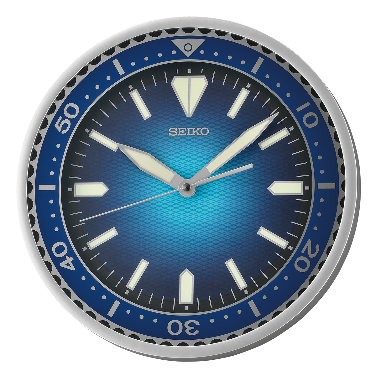 Seiko - Dive style Wall Clock - Blue