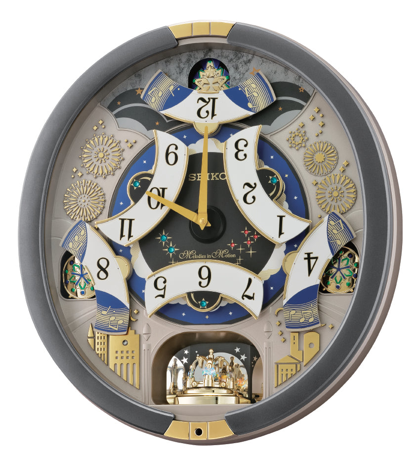 Seiko Melody In Motion Wall Clock QXM385N