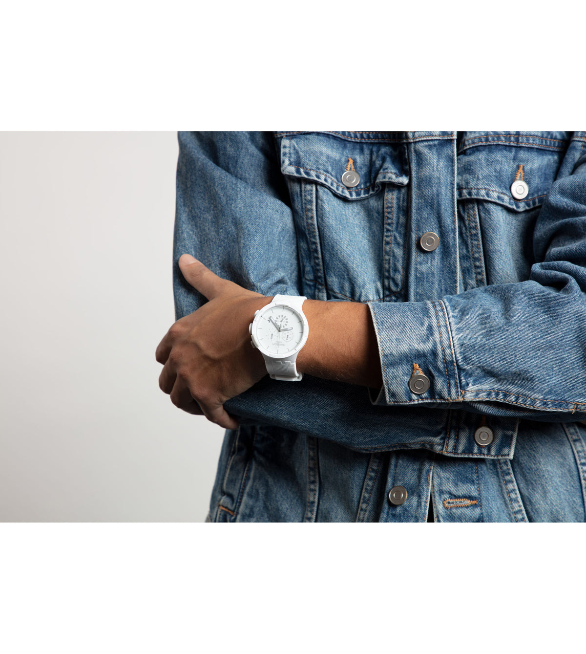 Swatch Watch Big Bold Chrono 47mm - Chequered White