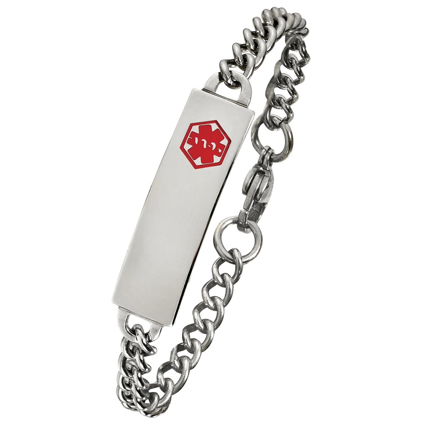 Men's Engraved Medical ID Stretch Bracelet With Insert | Medical jewelry,  Alert bracelet, Bracelets for men
