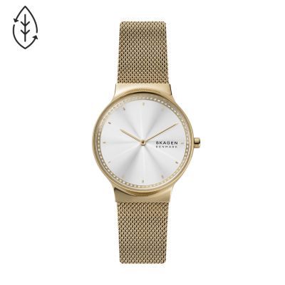 Skagen Freja - Gold Tone Set - SKW1148