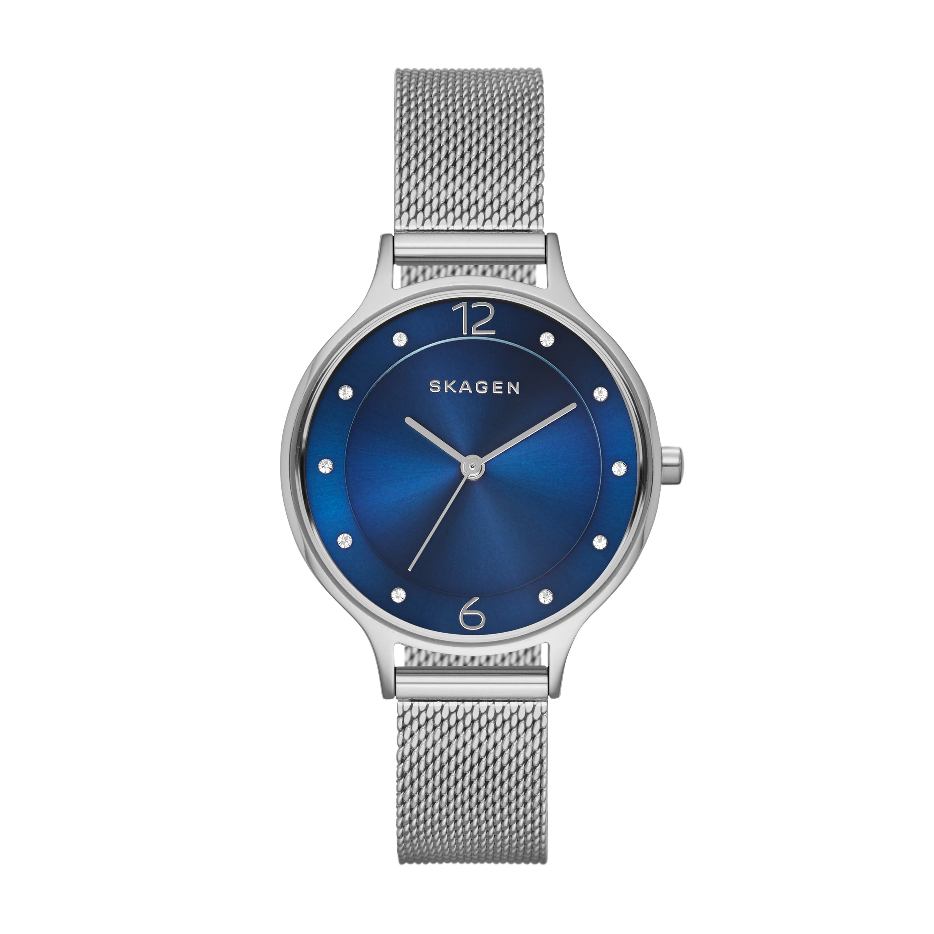 Skagen Anita - Stainless Steel, Blue Dial SKW2307