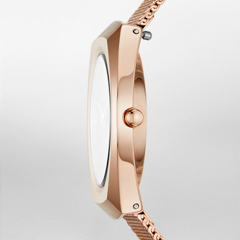 Skagen - Asta Rose Gold-Tone Steel-Mesh Watch