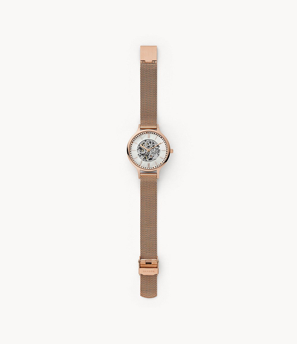 Skagen Anita 36mm - Rose-Gold Tone Automatic SKW2960
