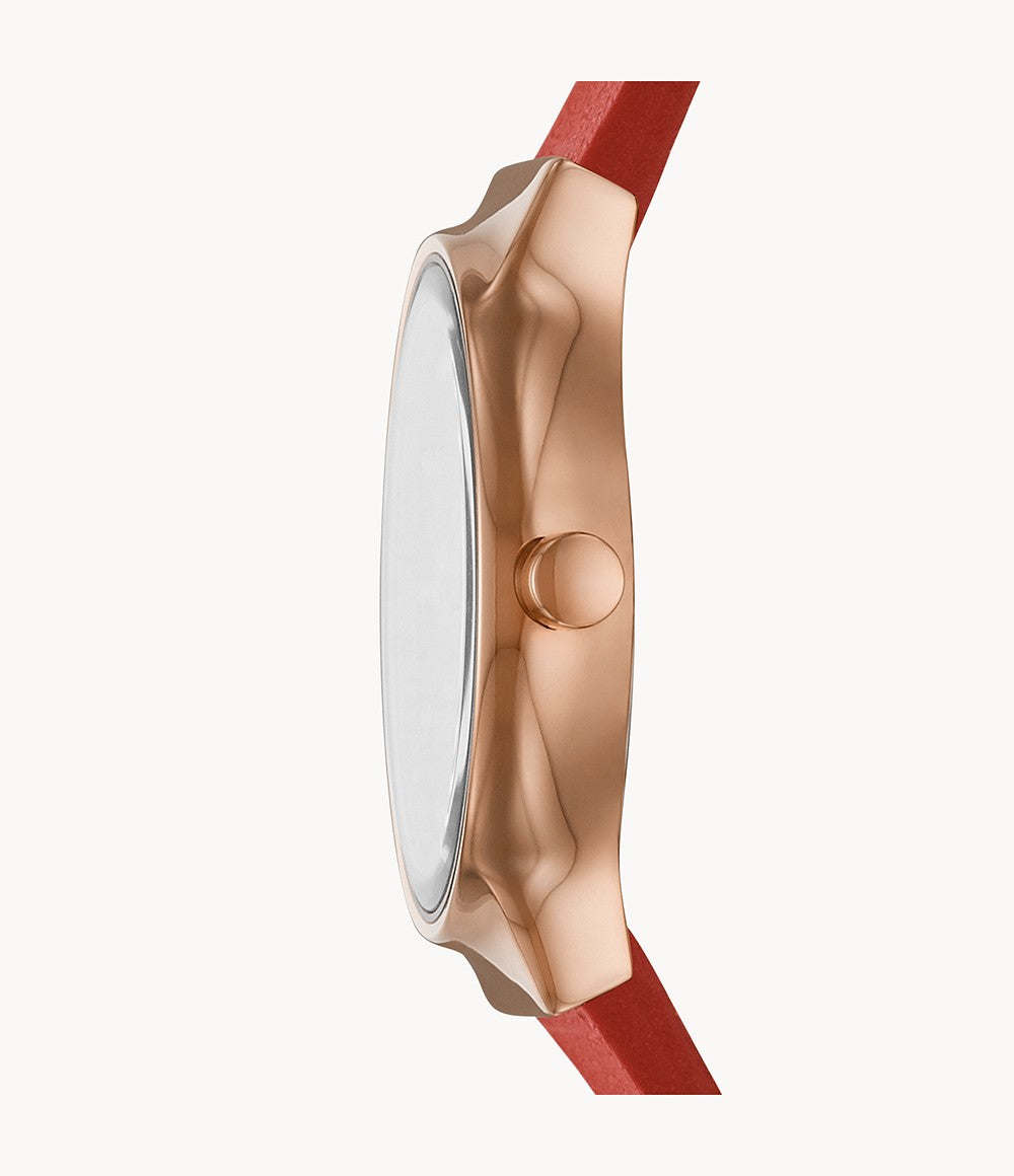 Skagen Freja - Red Leather - SKW3009