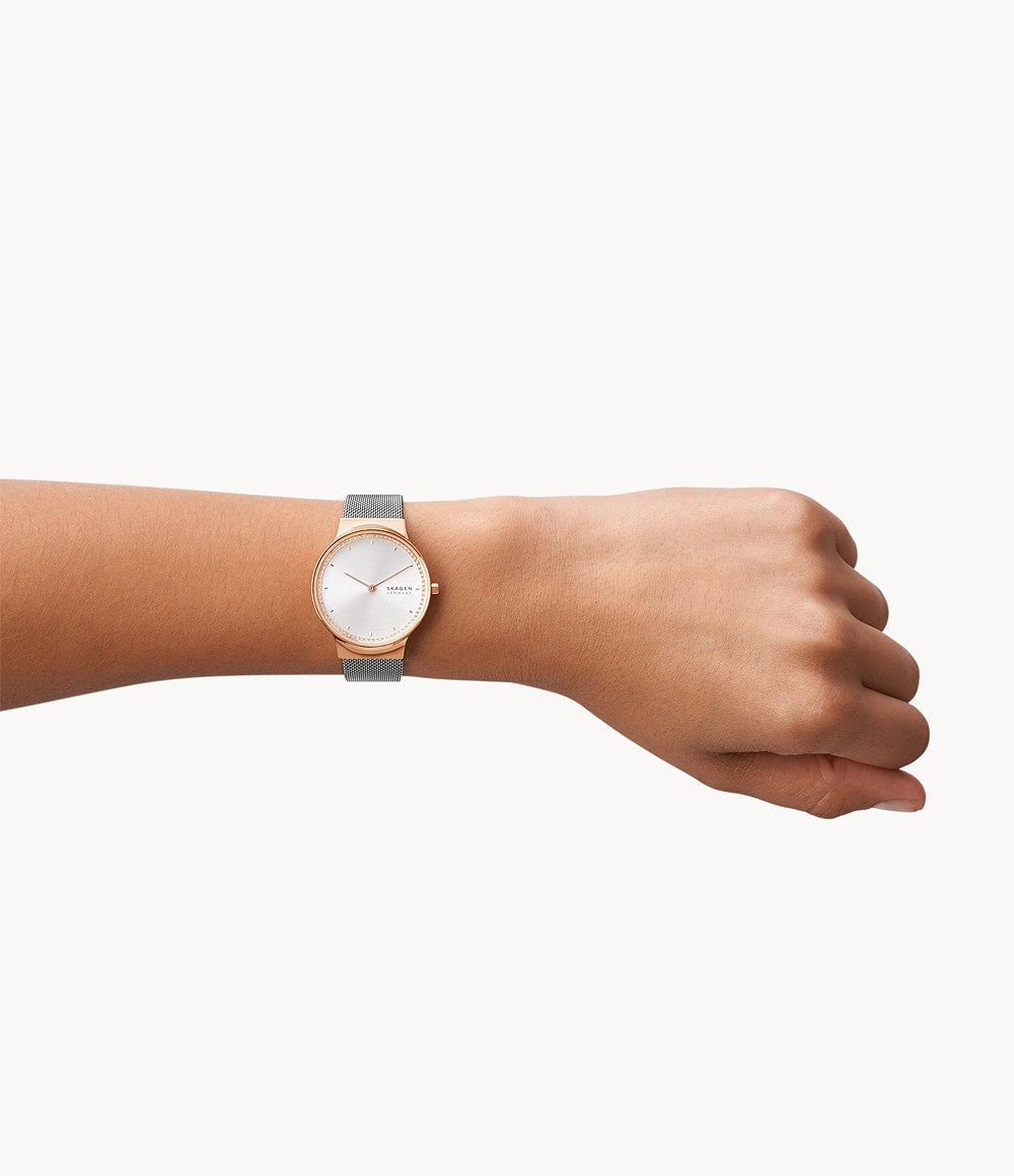Skagen Freja - Two-Tone Rose Gold - SKW3017