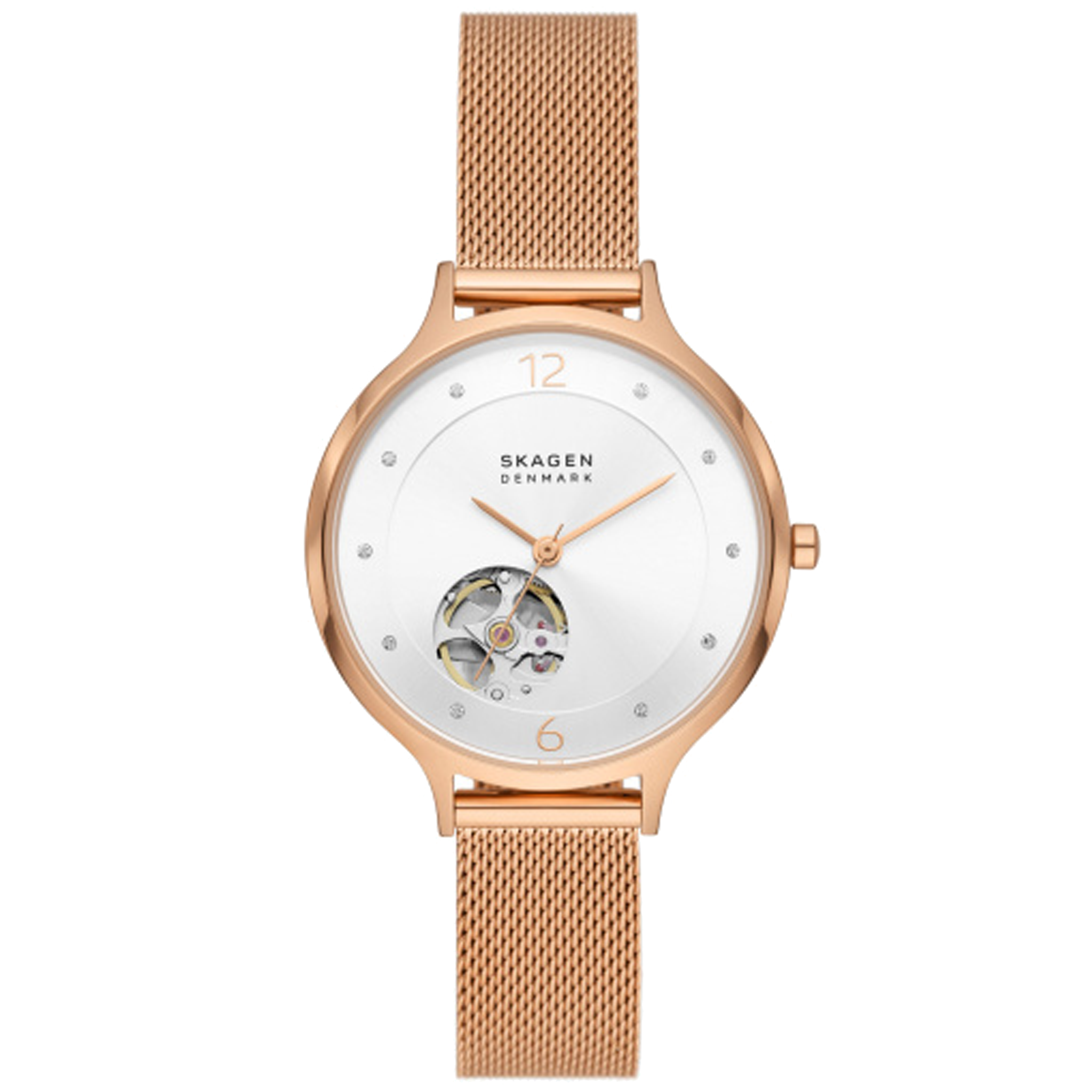 Skagen Anita 36mm - Rose-Gold Tone Automatic SKW3082