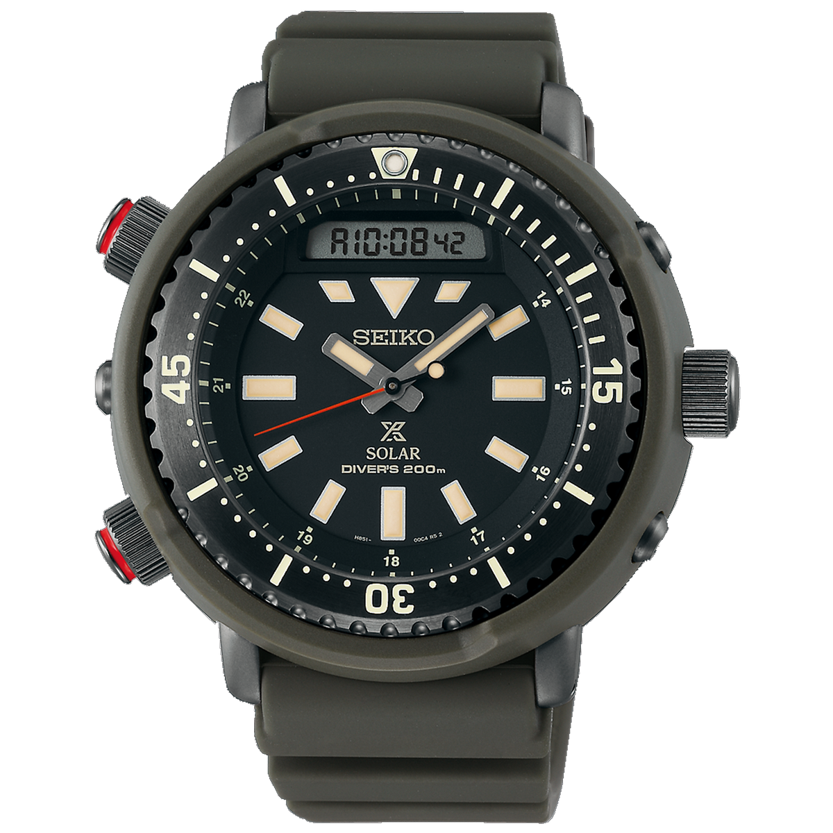 Seiko Prospex Solar Tuna Dive Watch Analog/Digital SNJ031