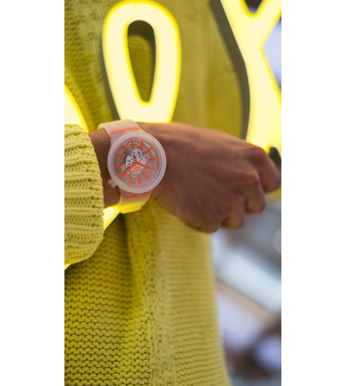 Swatch Watch Big Bold 47mm - OrangeInJelly