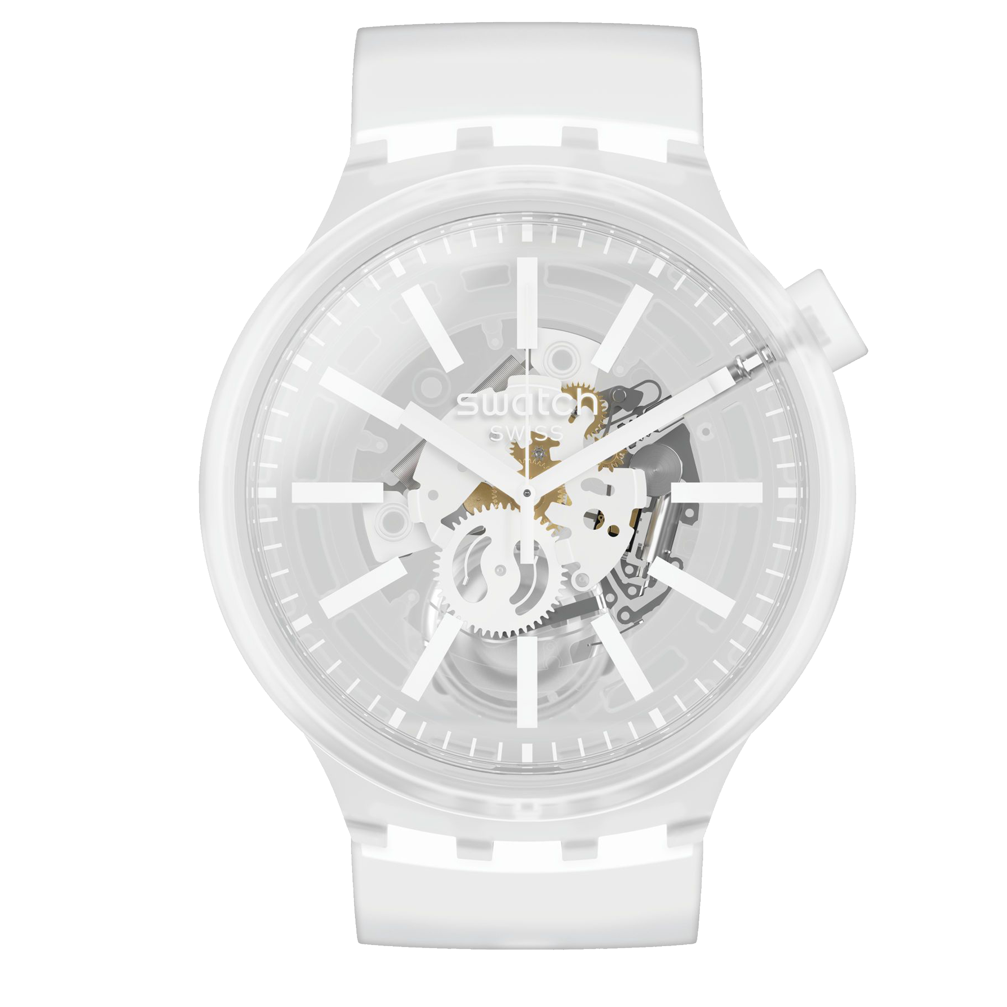 Swatch Watch Big Bold - whiteinjelly SO27E106