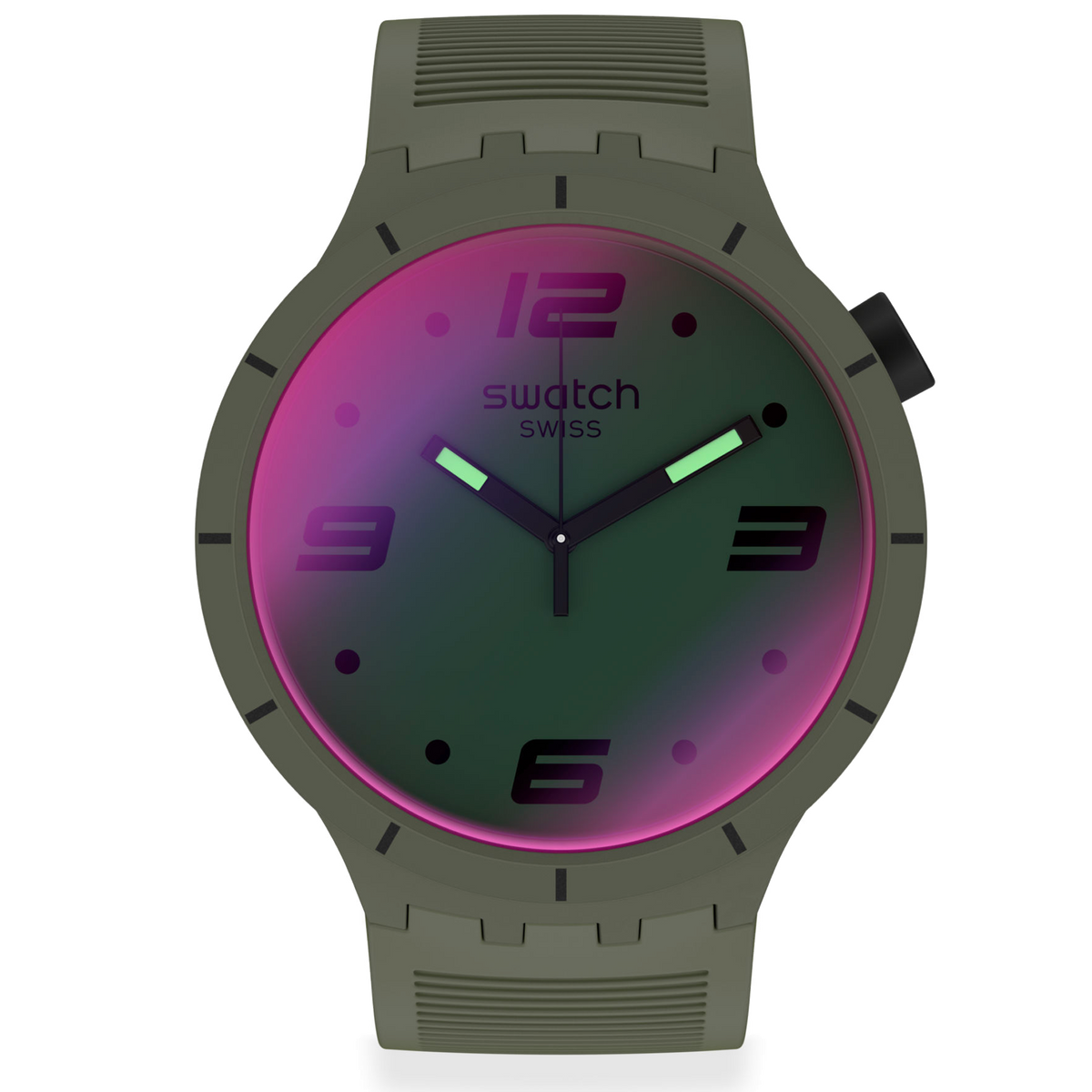Swatch Watch Big Bold 47mm - Futuristic Green