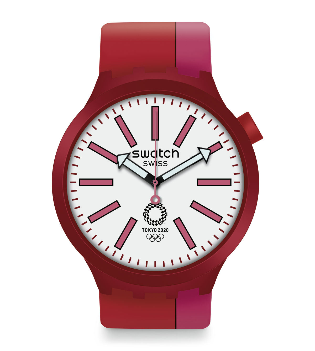 Swatch Watch Big Bold 47mm - BB Kurenai Red
