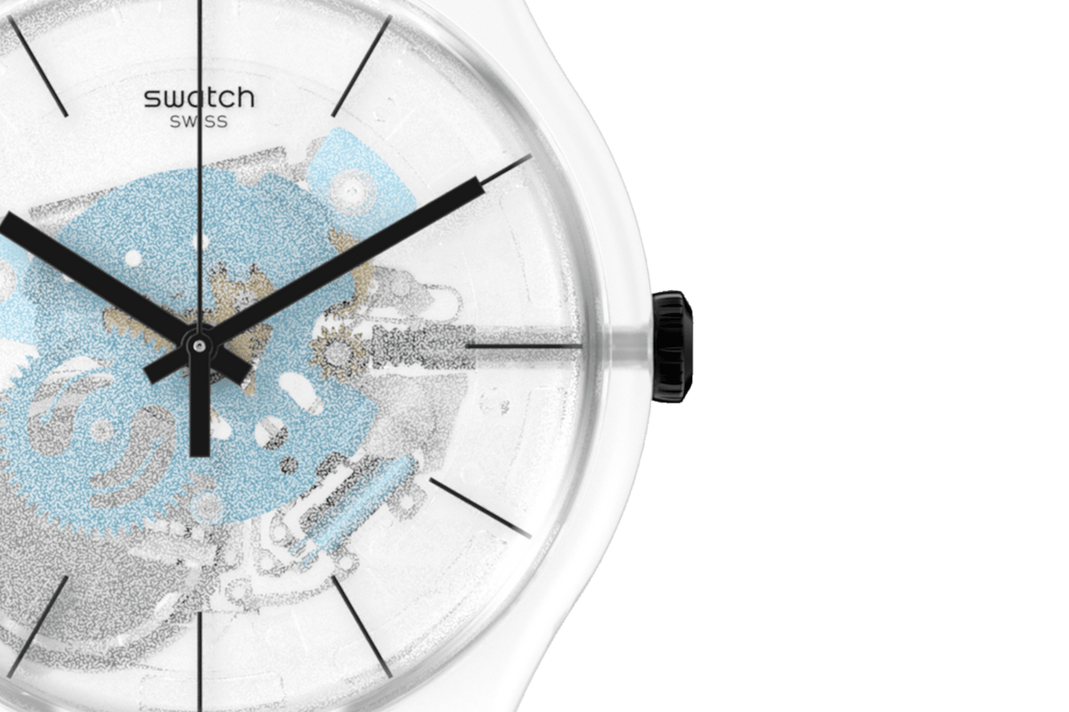 Swatch Watch 41mm - Blue Daze