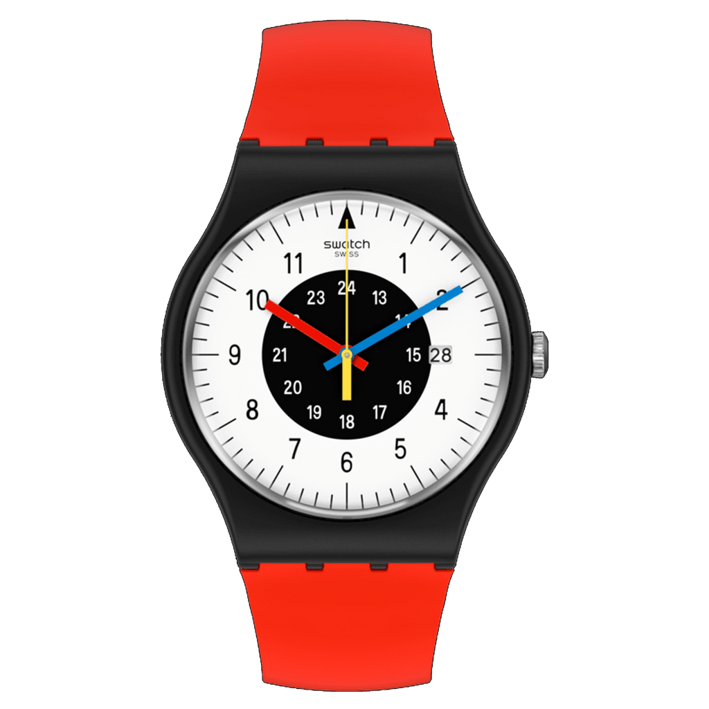 Swatch Watch - Rouge & Noir