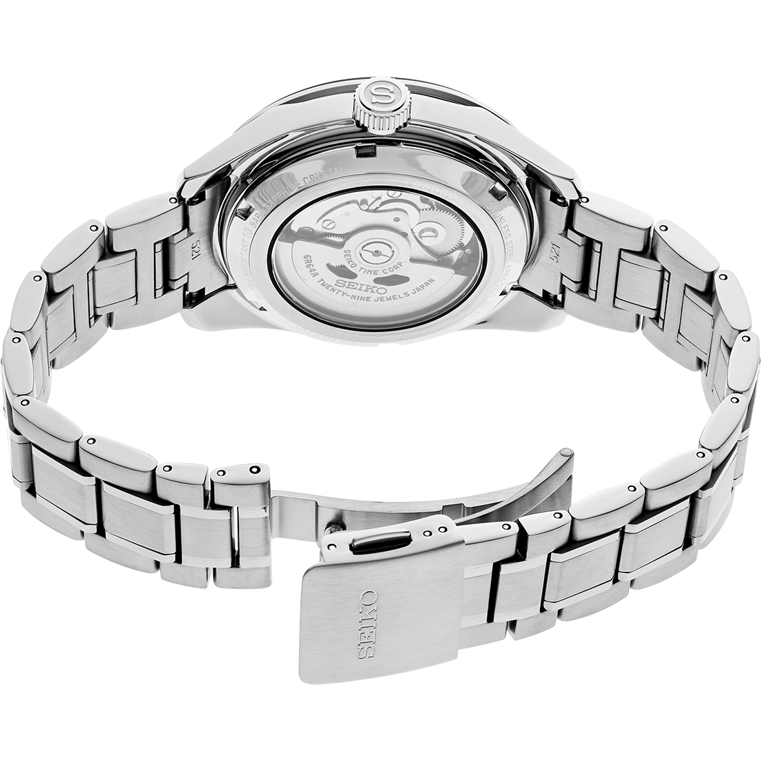 Seiko watch 2025 transparent back