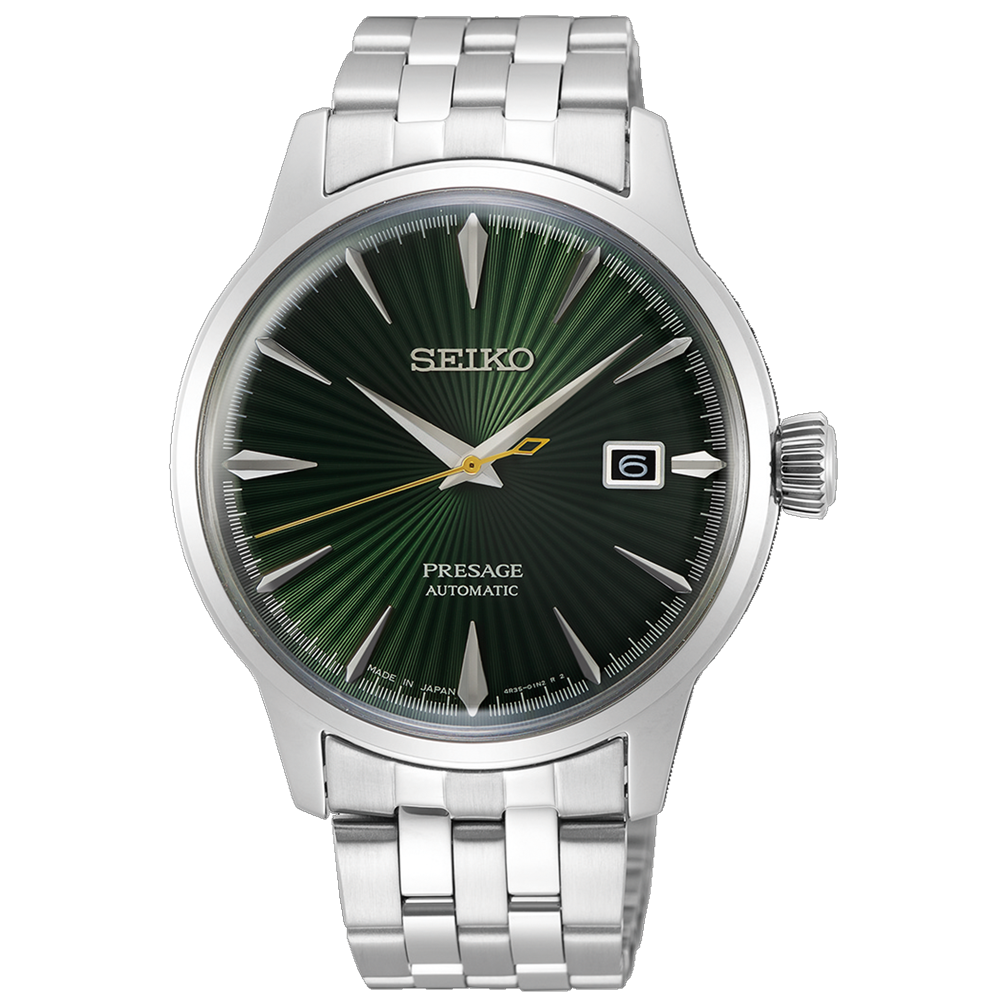 Seiko Presage - Cocktail Time Mockingbird Green Dial SRPE15J1