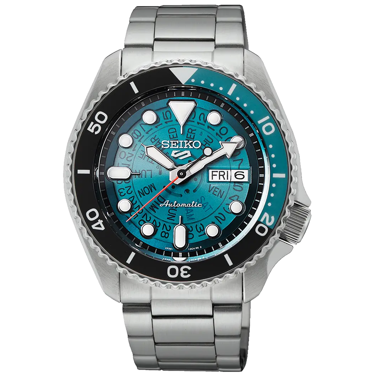 Seiko 5 Sport - Sport Series with Turquise Translucent Dial