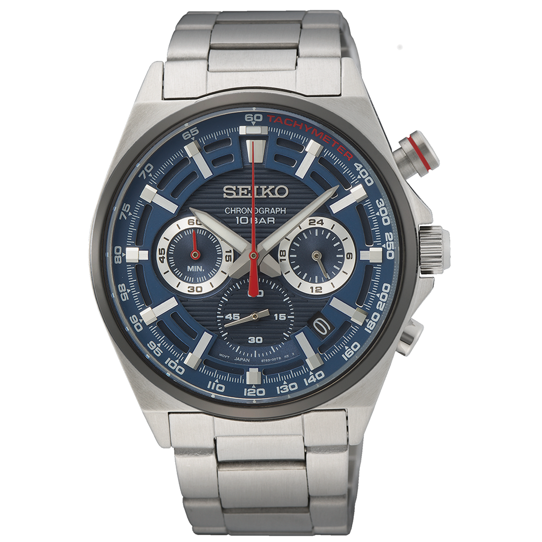 Seiko Chronograph Watch - SSB407P1