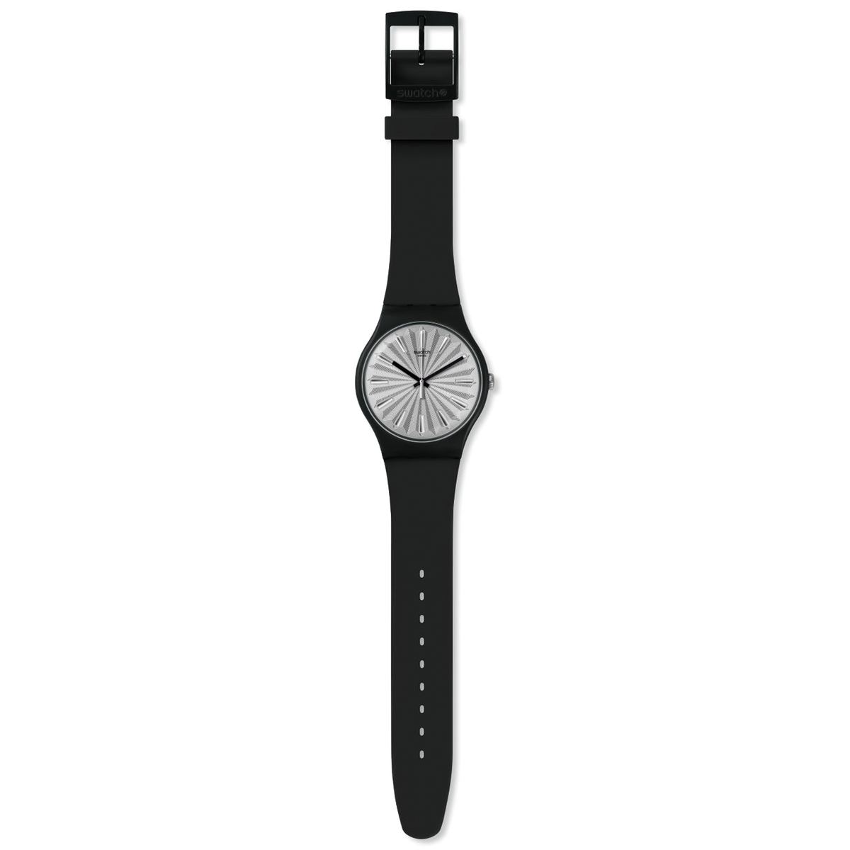 Swatch Watch 41mm - Silver Shield