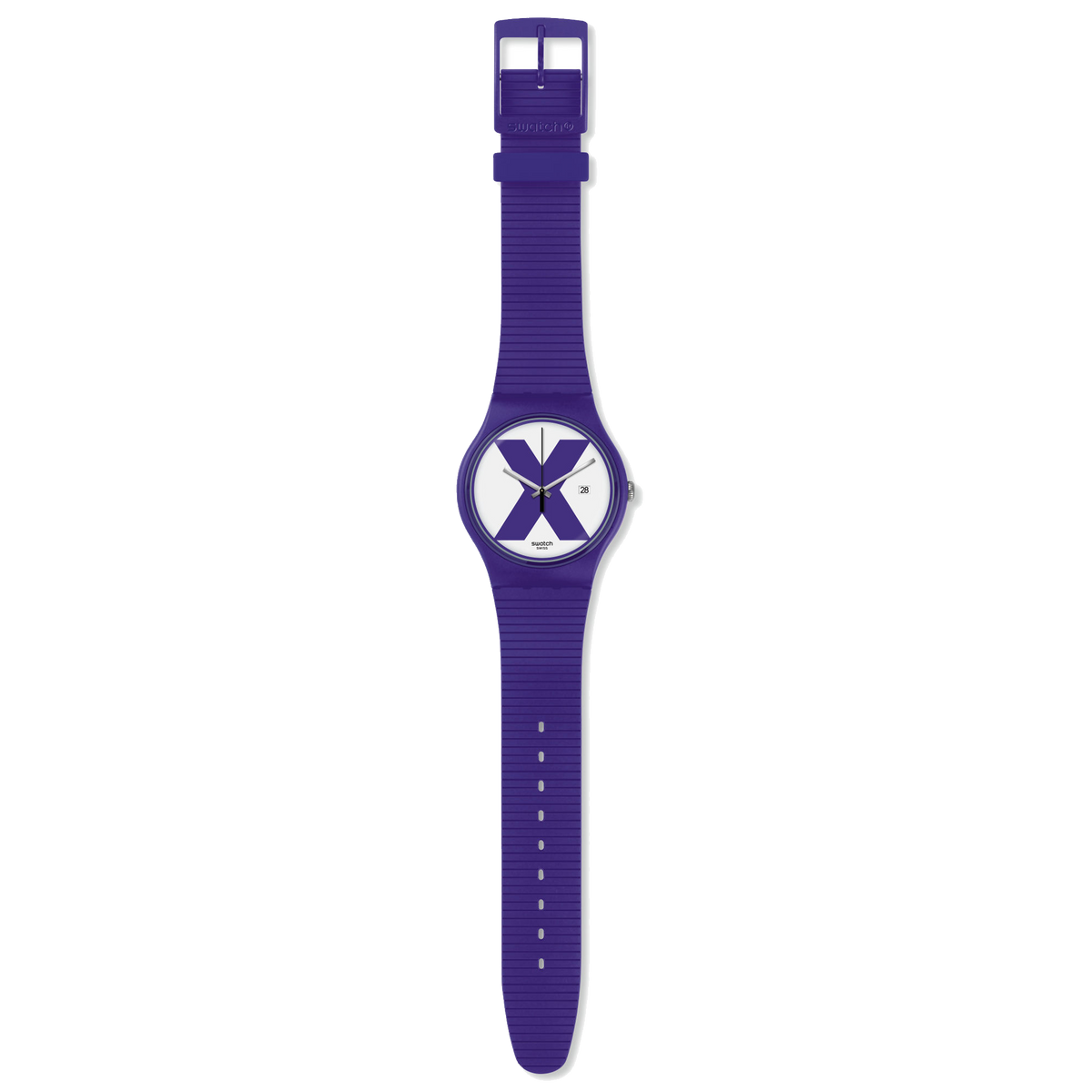 Swatch Watch 41mm - XX-Rated Purple