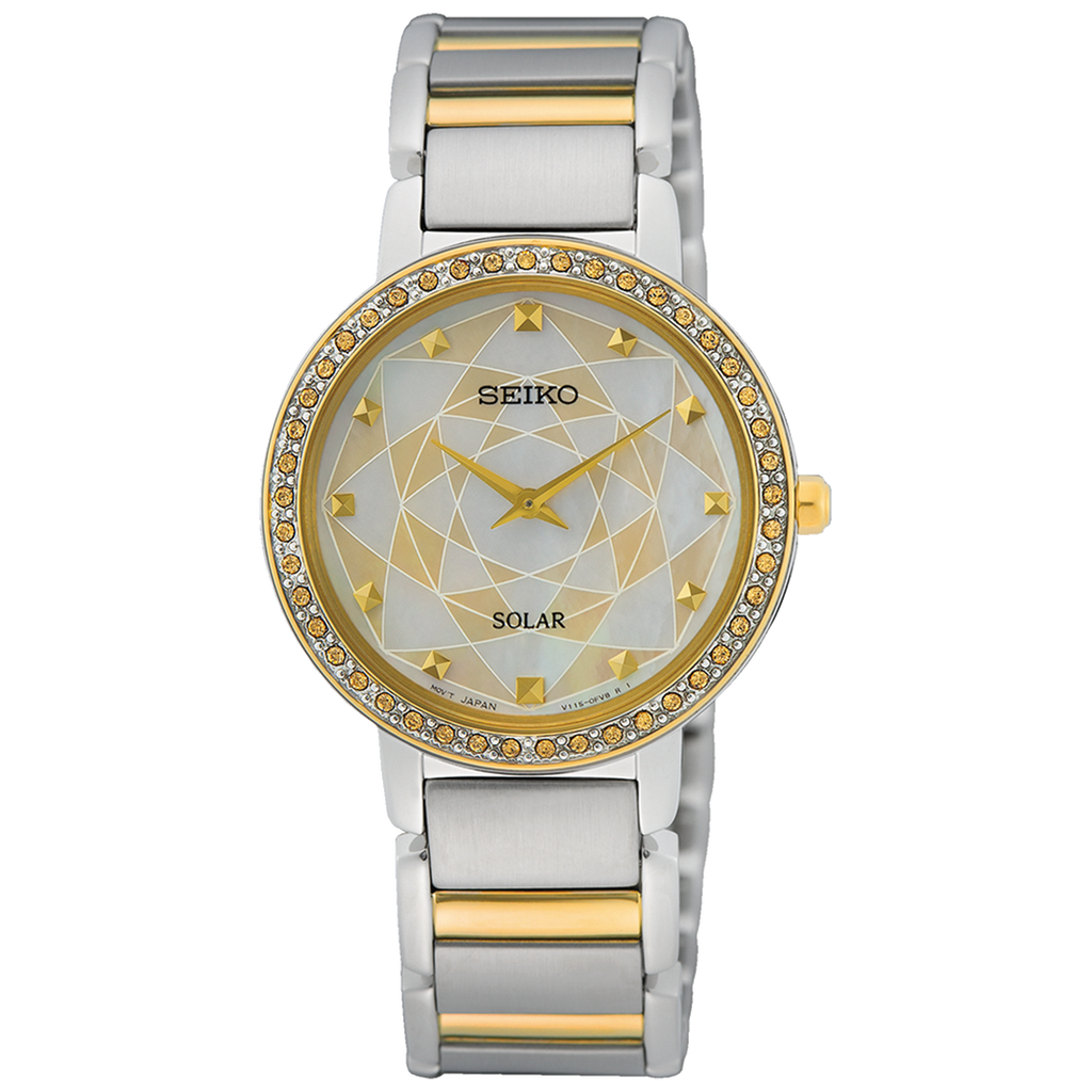Seiko - Two-Tone Solar Watch