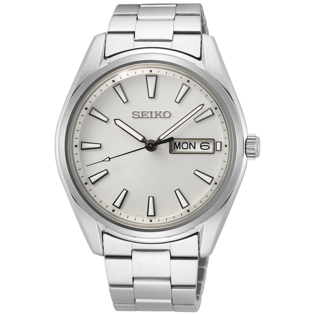 Seiko 40mm - Silver Dial