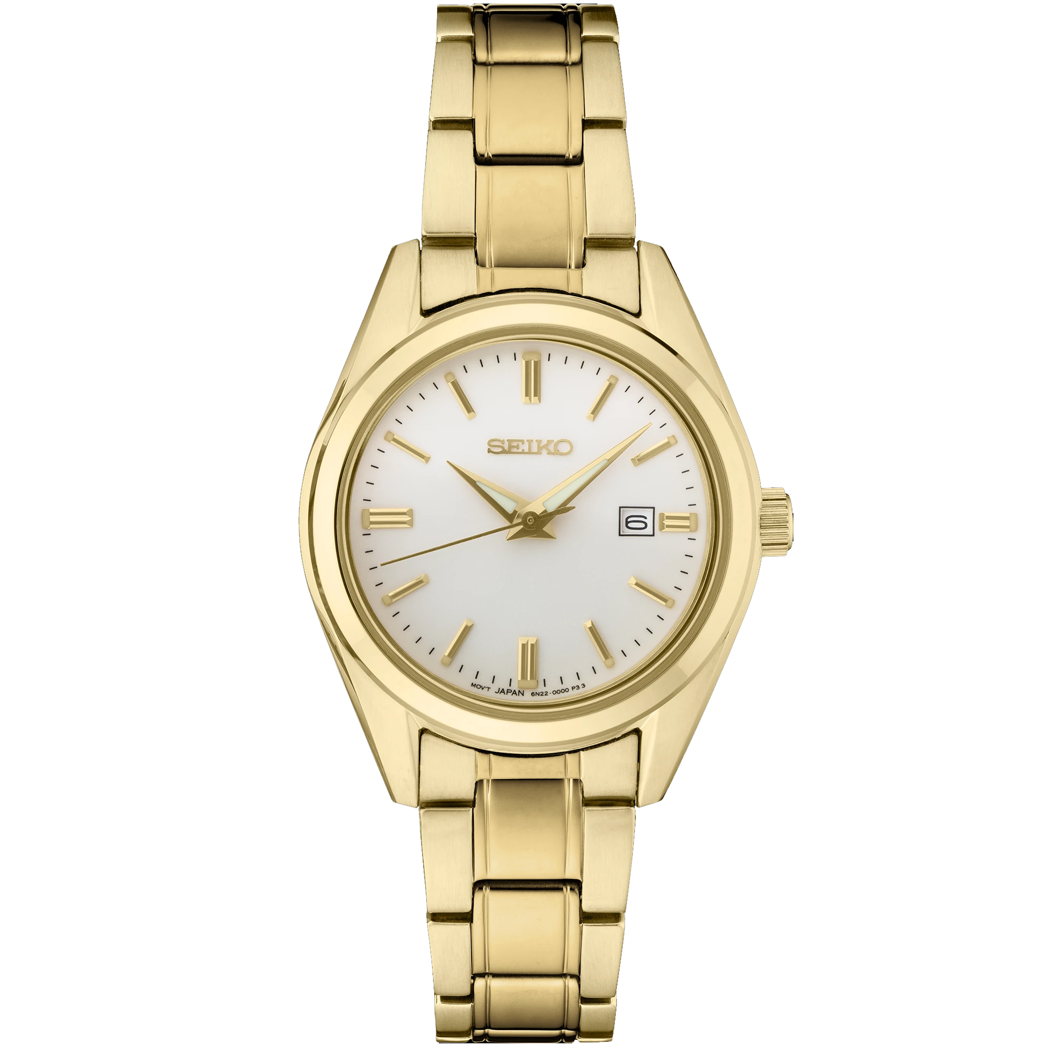 Seiko Watch Gold Tone SUR632