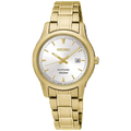 Seiko Watch - Gold Tone with Sapphire Crystal