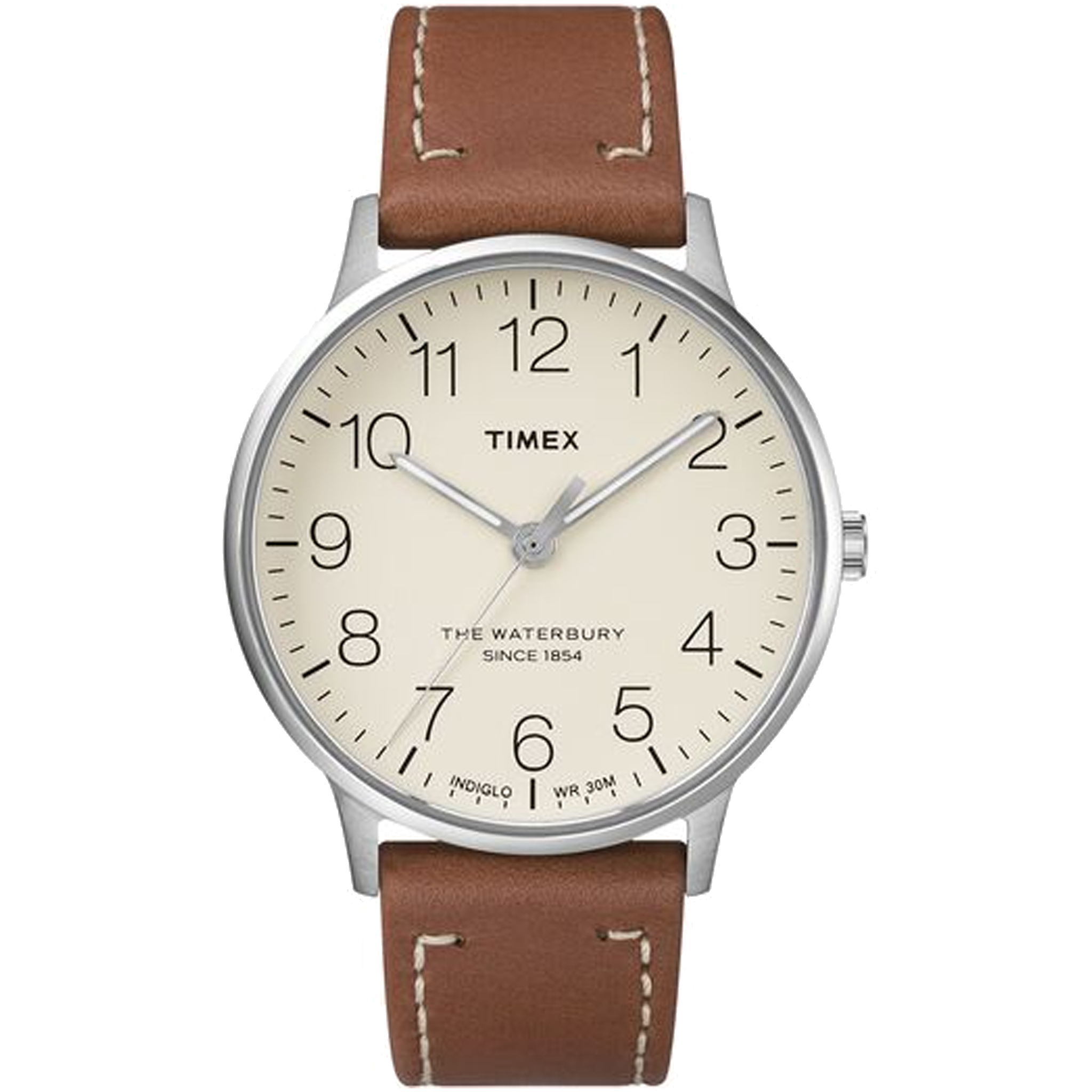 Timex - Waterbury Classic 40mm Leather Strap Watch TW2R25600
