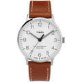 Timex - Waterbury Classic 40mm Leather Strap Watch TW2T27500
