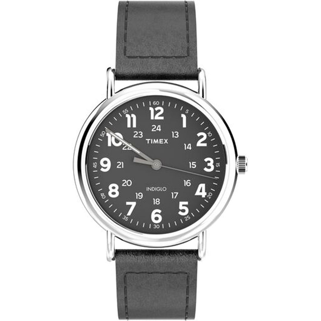 Timex Weekender 40mm Leather Strap Watch Halifax Shopping Centre