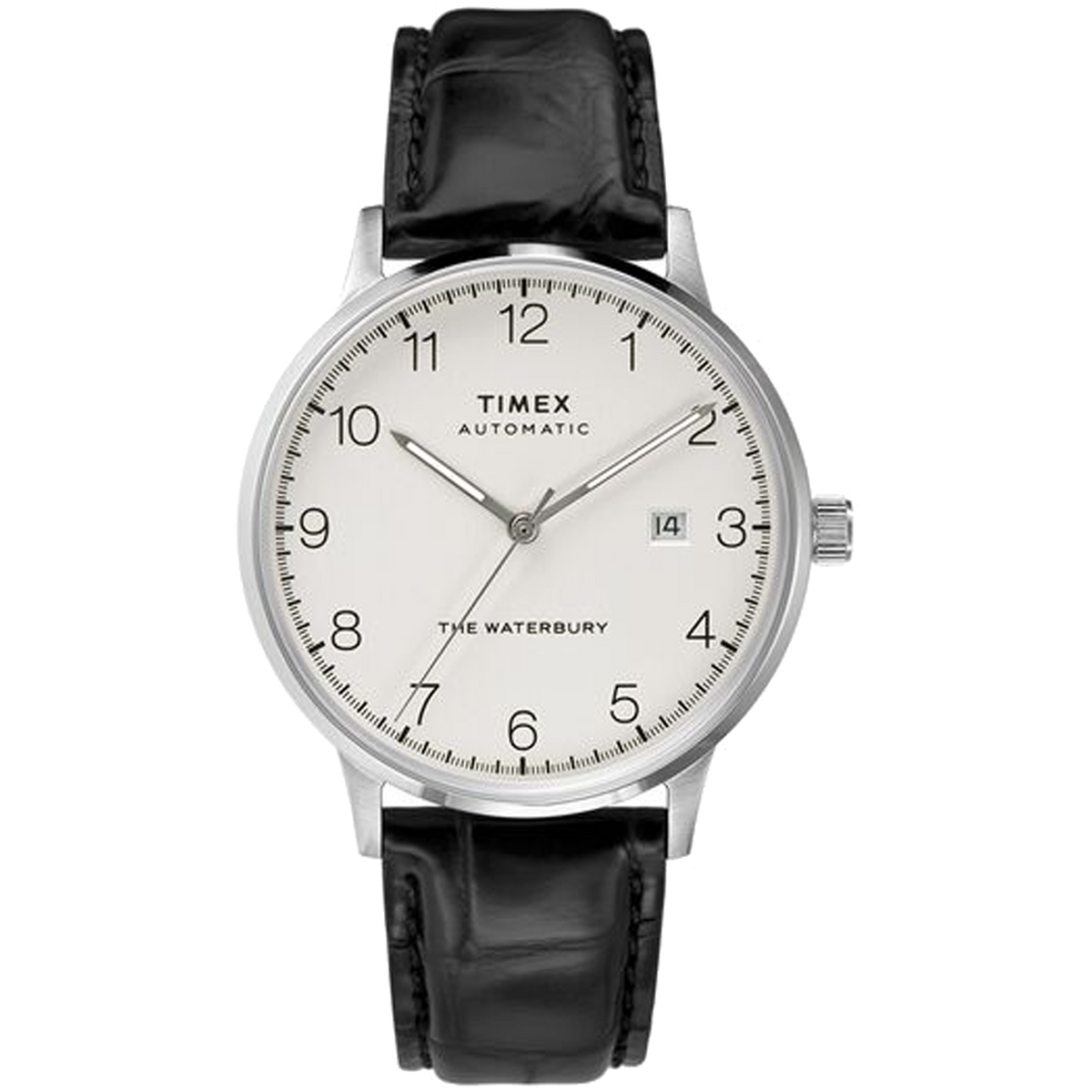 Timex - Waterbury Classic Automatic 40mm Leather Strap Watch