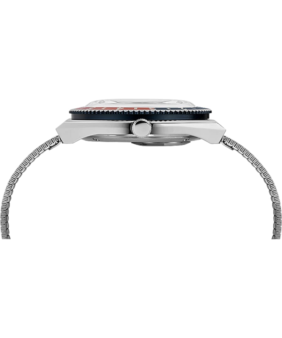 Timex - Q Reissue - Pepsi Bezel 2T80700