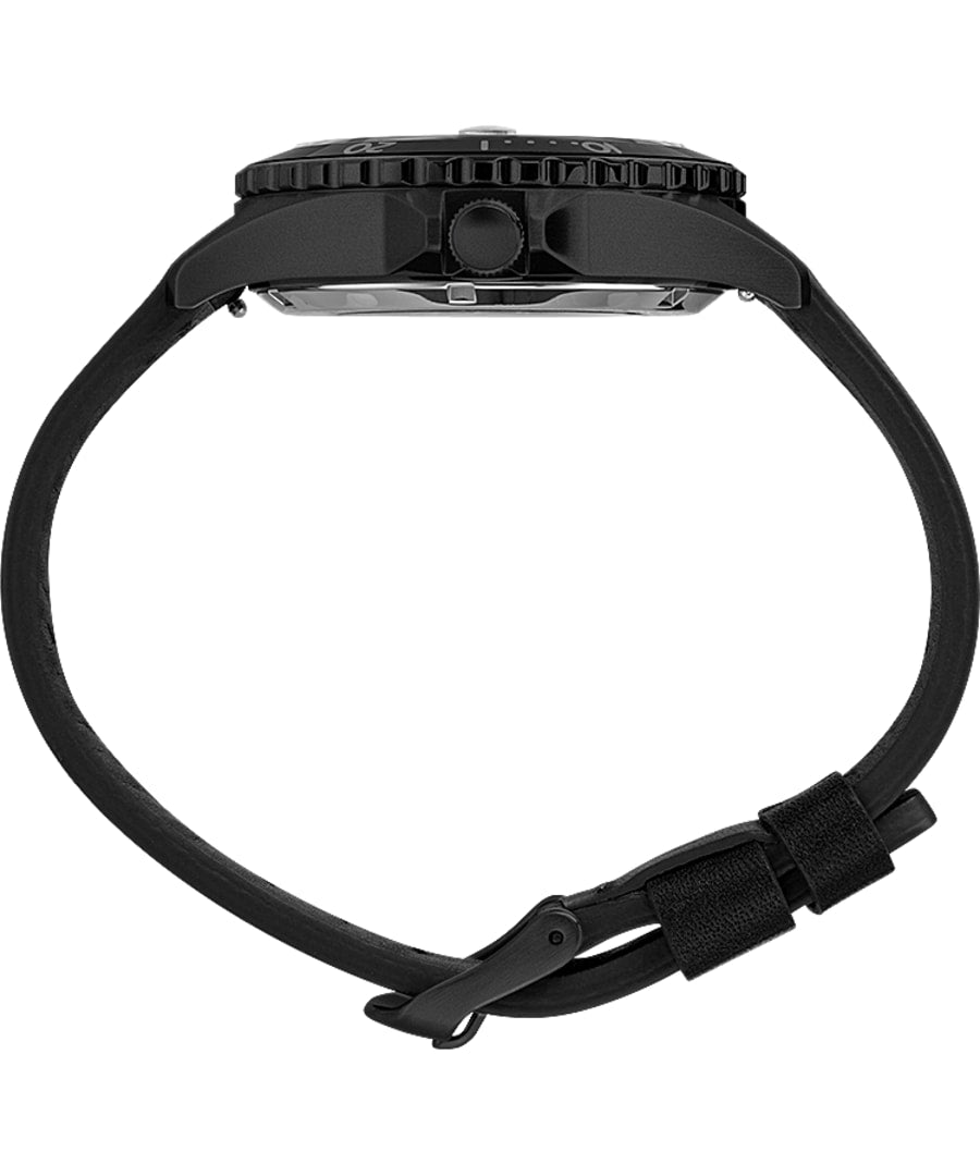 Timex - NAVI XL AUTOMATIC 41MM LEATHER STRAP WATCH TW2U10000