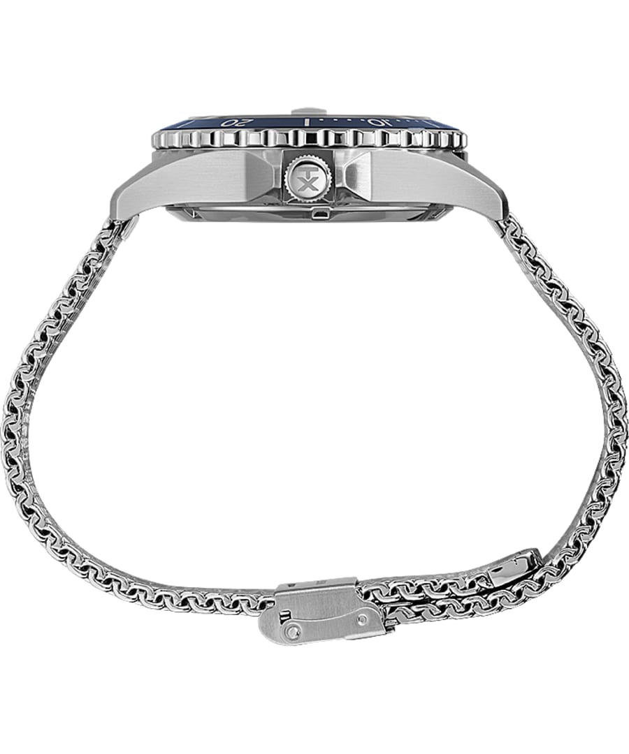 Timex - NAVI XL AUTOMATIC 41MM LEATHER STRAP WATCH TW2U38200