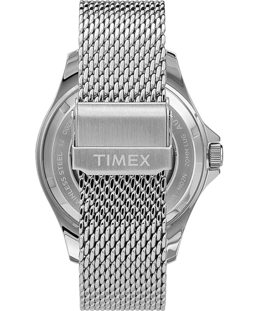 Timex - NAVI XL AUTOMATIC 41MM LEATHER STRAP WATCH TW2U38200