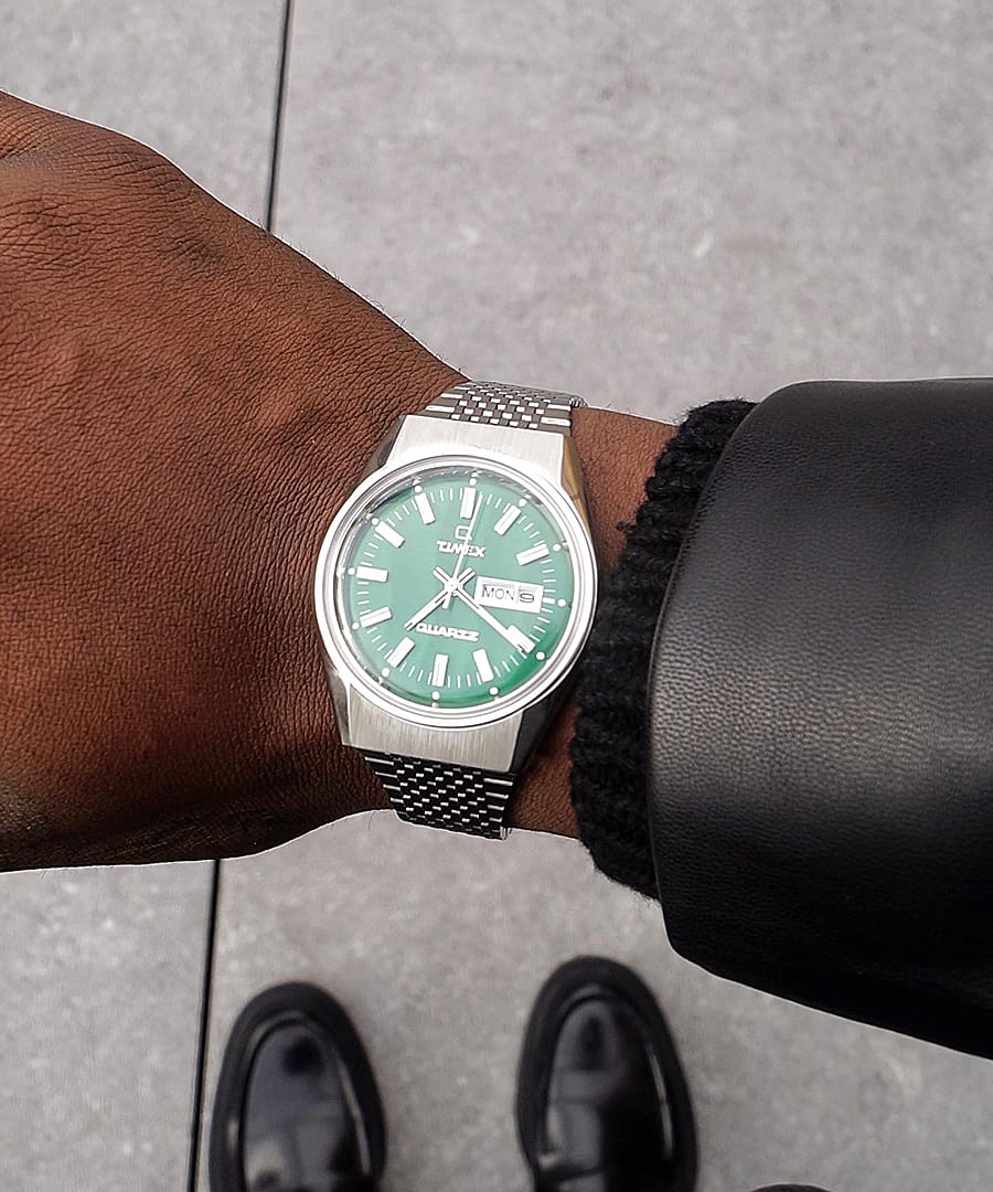 Timex Q Reissue Falcon Eye 38mm Stainless Steel TW2U95400