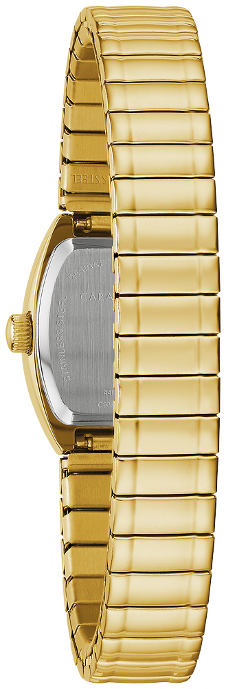 Caravelle Watch - Gold Tone Expansion 44L261