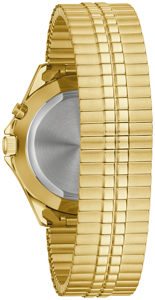 Caravelle Watch - Gold Tone Expansion 44C112